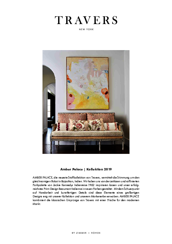 Presse Information - Amber Palace