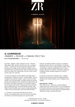Press Release - IL CORRIDOIO
