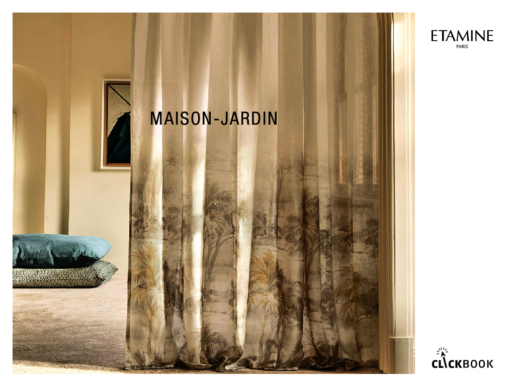 Clickbook - Maison-Jardin